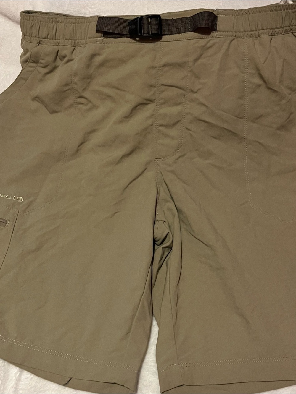 Merrell Mens Shorts 
 Belted Swim Running
Athletic